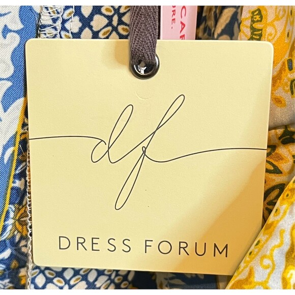 Boho Wide Leg Silky Satin Palazzo Jumpsuit M Multicolor Hippie Gypsy - Picture 13 of 16